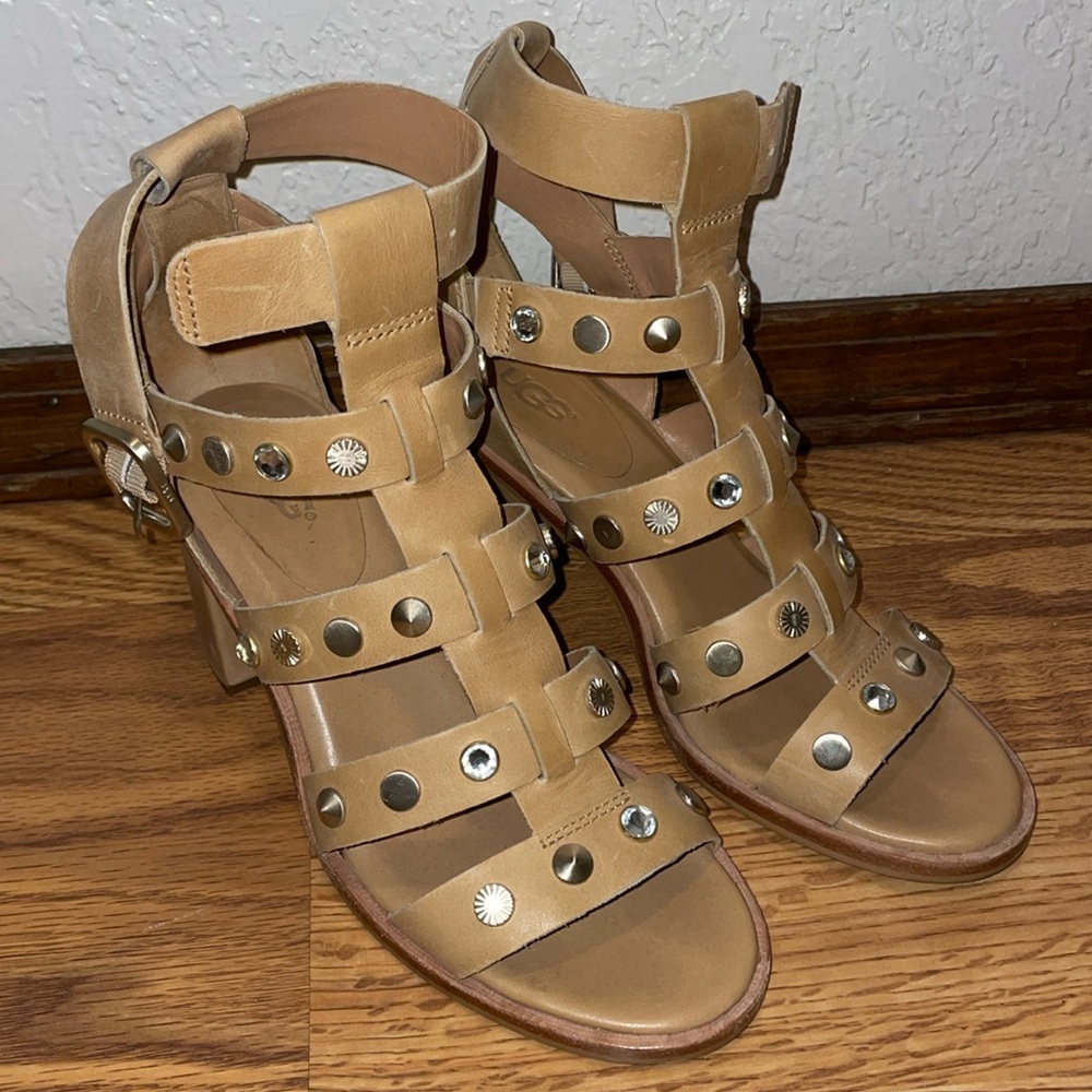 UGG Macayla Studded Bling Heel - size 7